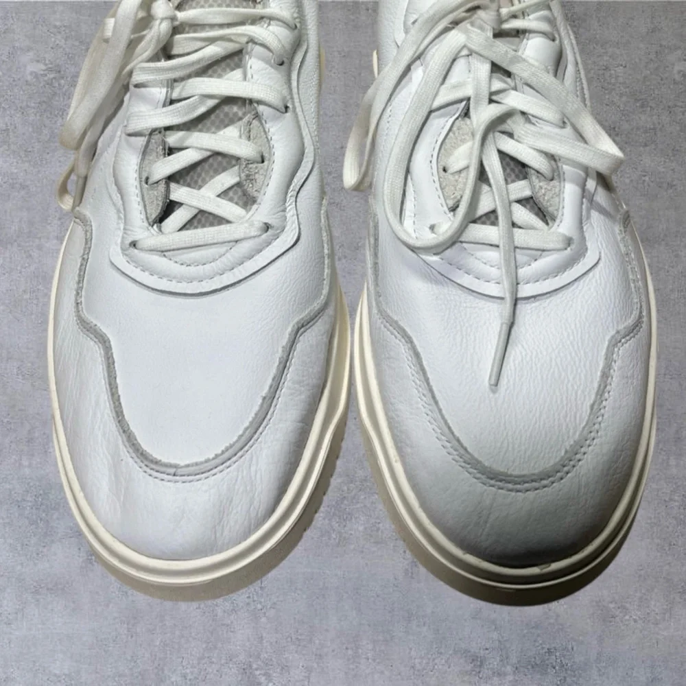 adidas SC Premiere Cloud White Leather Sneakers Men's 11.5 BD7583 Low Top Shoes